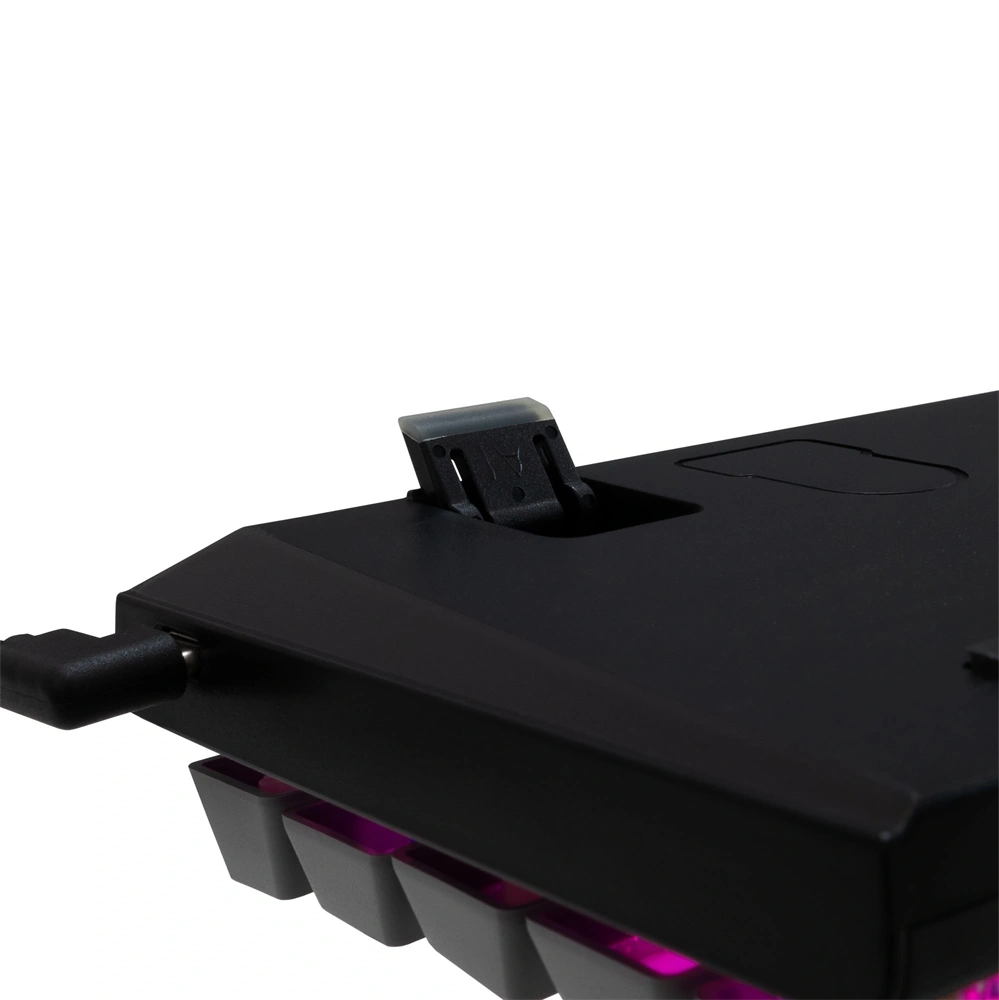 White Shark GK-002123V2-B-G/BL-HU Wakizashi 2 HUN fekete/szürke (blue switch) gamer billentyűzet