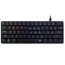 White Shark GK-006131-B/BR-US Nagamaki US fekete (brown switch) gamer billentyűzet