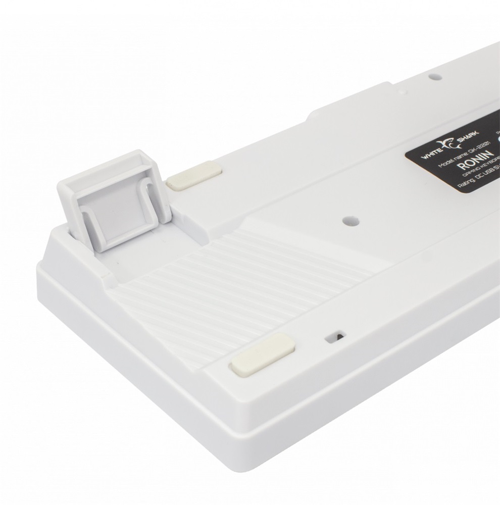 White Shark GK-2201W-HU RONIN-W fehér gamer billentyűzet