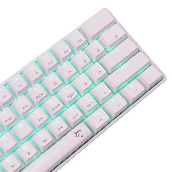White Shark SHINOBI 2 GK-004213V2-W/R-HU HUN fehér mechanikus (red switch) gamer billentyűzet