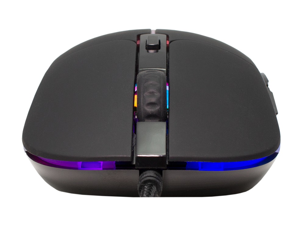 White Shark WARLOCK GM-5010 7D 6400 dpi RGB fekete gamer egér