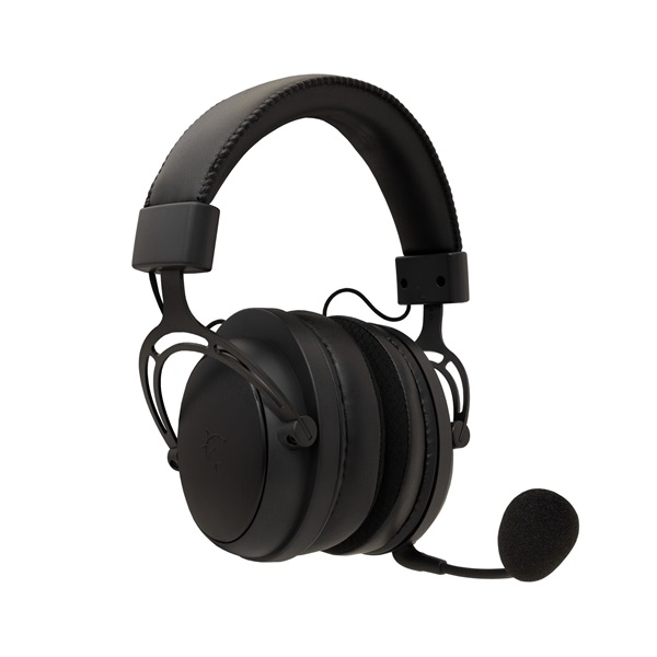 White Shark WGH-2443B Gorilla Pro vezeték nélküli fekete gamer fejhallgató