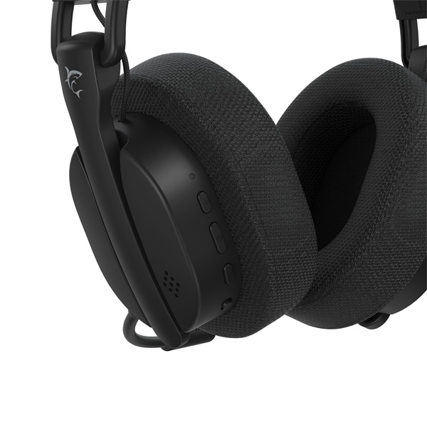 White Shark WGH-2444B Firecrest vezeték nélküli fekete gamer fejhallgató