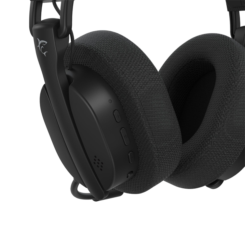 White Shark WGH-2444B Firecrest vezeték nélküli fekete gamer fejhallgató