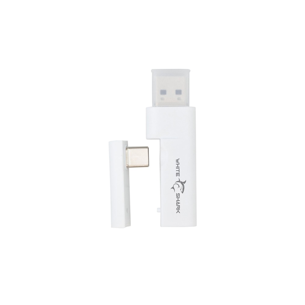 White Shark WGH-2444W Firecrest vezeték nélküli fehér gamer fejhallgató