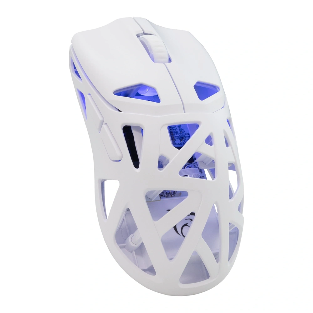 White Shark WGM-5019W DAGONET vezeték nélküli fehér gamer egér