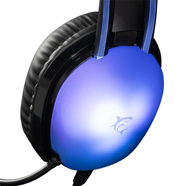 White Shark WS GH-2444B-2 PEACOCK-B-2 fekete gamer headset