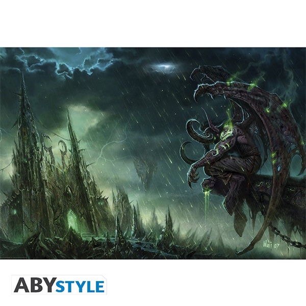 World of Warcraft "Illidan Stormrage" 91,5x61 cm poszter