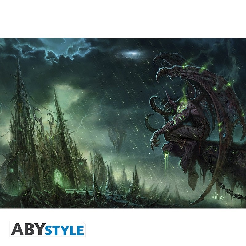 World of Warcraft "Illidan Stormrage" 91,5x61 cm poszter