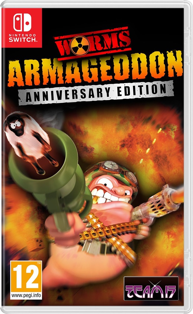 Worms Armageddon: Anniversary Edition Nintendo Switch játékszoftver