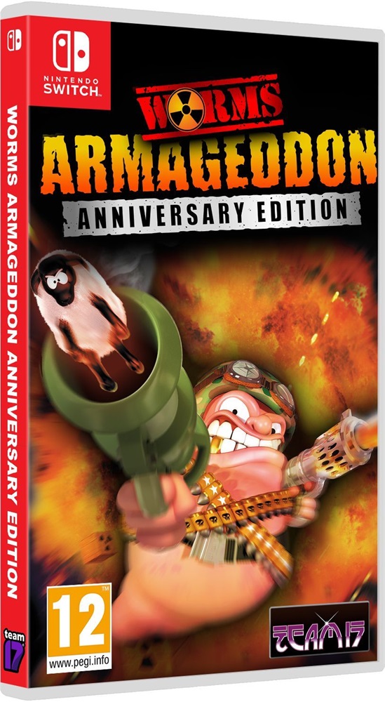 Worms Armageddon: Anniversary Edition Nintendo Switch játékszoftver