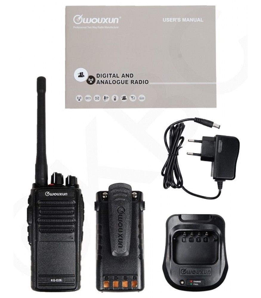 Wouxun KG-D26 engedély nélküli ipari adóvevő
