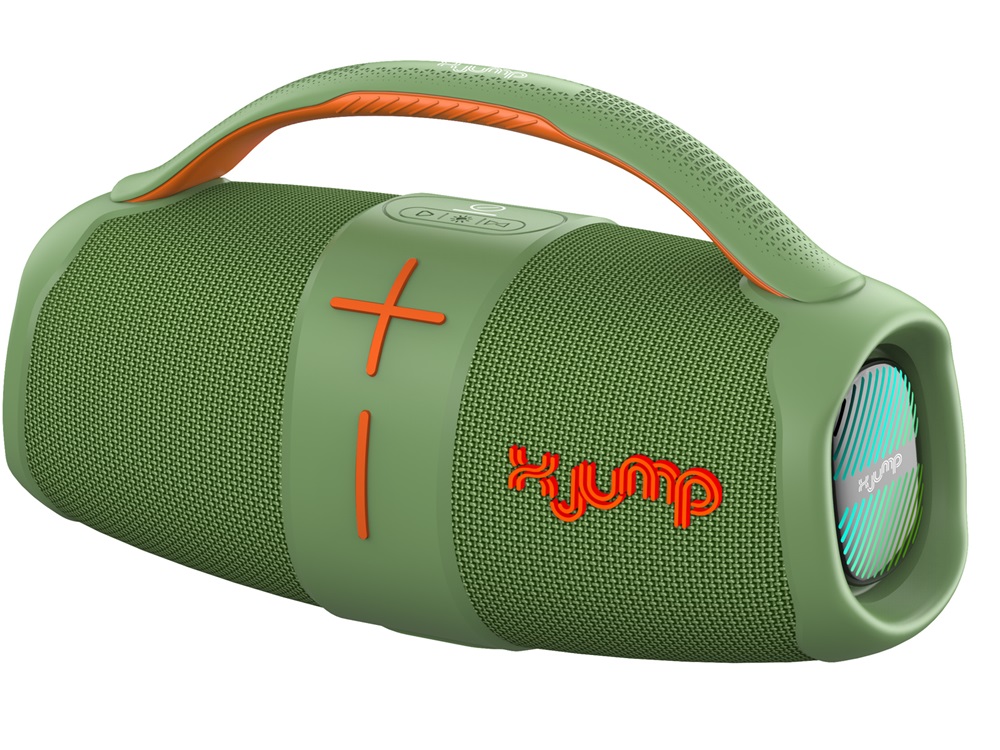 X JUMP XJ 120 zöld Bluetooth hangszóró