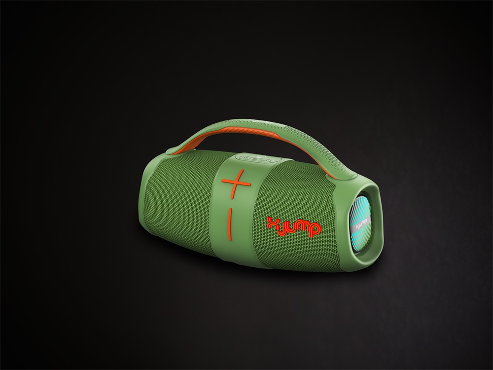 X JUMP XJ 120 zöld Bluetooth hangszóró