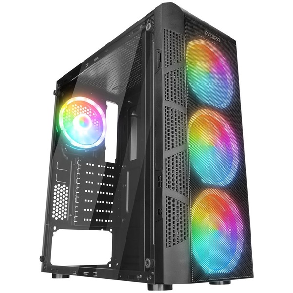 X-X Gamer A4172 Ryzen 5 8400F/16GB/960GB SSD/RX6500 XT 4GB asztali számítógép