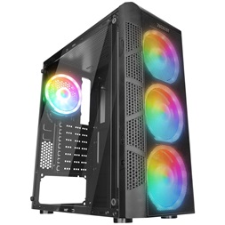 X-X Gamer A4172 Ryzen 5 8400F/16GB/960GB SSD/RX6500 XT 4GB asztali számítógép