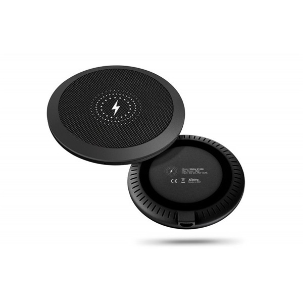 Xblitz IC200 fekete vezeték nélküli Qi töltő, 10W - 5V/2A, 9V/1.1A (Újracsomagolt)