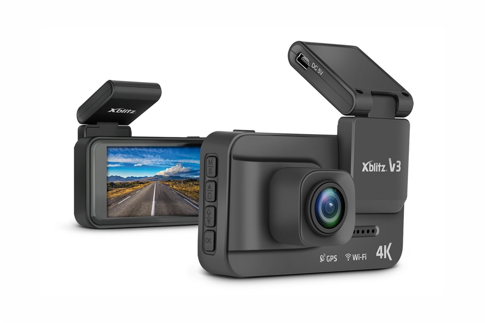 Xblitz V3 Magnetic 4K menetrögzitő kamera
