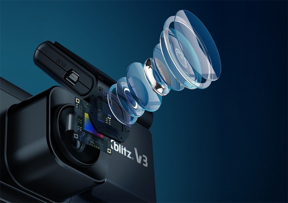 Xblitz V3 Magnetic 4K menetrögzitő kamera