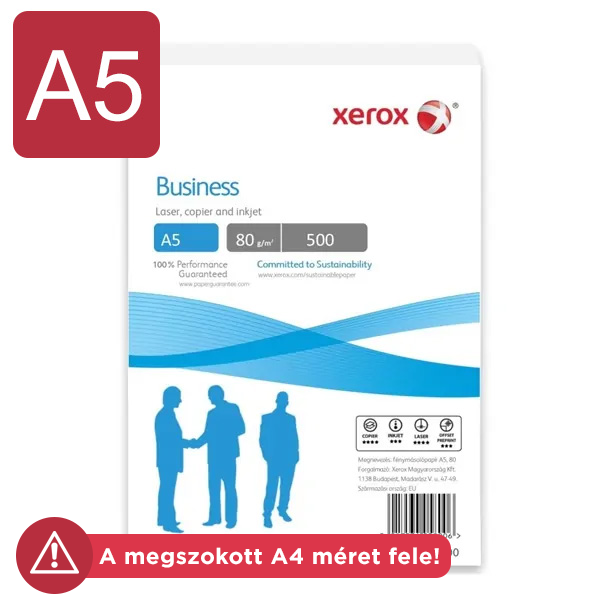 Xerox Business A5 80g másolópapír (Használt - B)