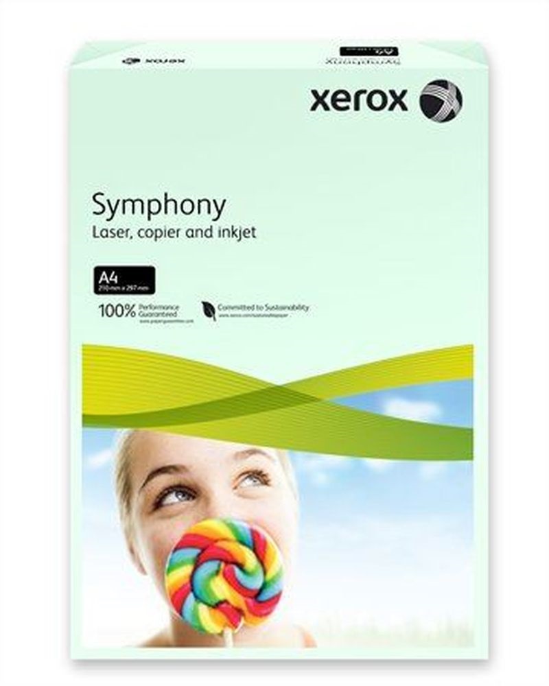 Xerox Symphony A4 80g pasztell zöld másolópapír