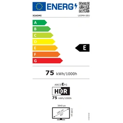 Xiaomi 65" ELA5485EU A PRO 2025 4K UHD Smart QLED TV (Újracsomagolt)