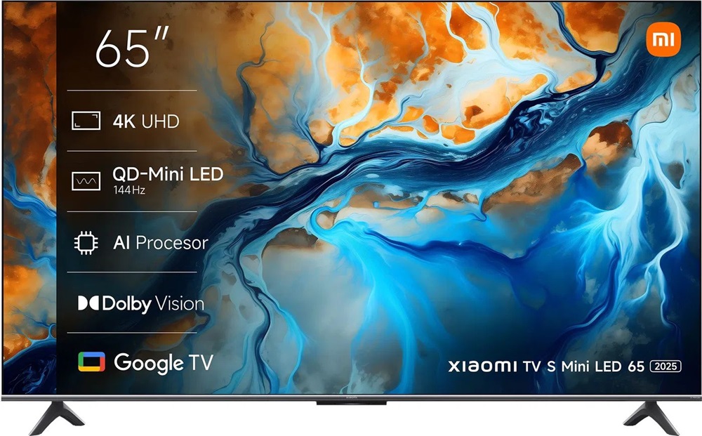 Xiaomi 65" TV S Mini 2025 4K UHD Smart LED TV