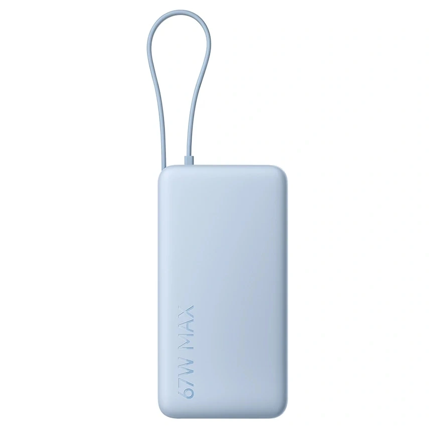 Xiaomi 67W 10000 (Integrated Cable) kék power bank