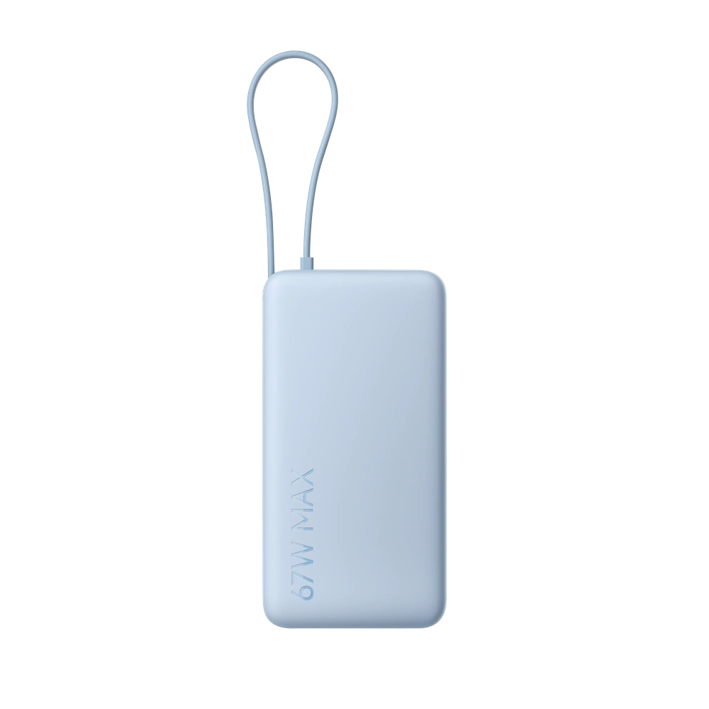 Xiaomi 67W 20000 (Integrated Cable) kék power bank