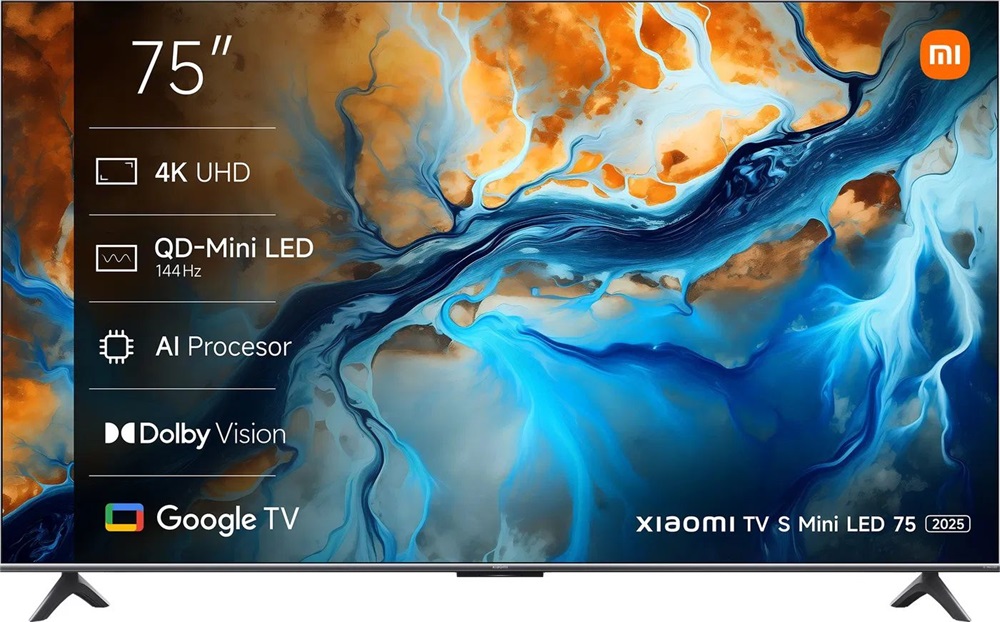Xiaomi 75" TV S Mini 2025 4K UHD Smart LED TV