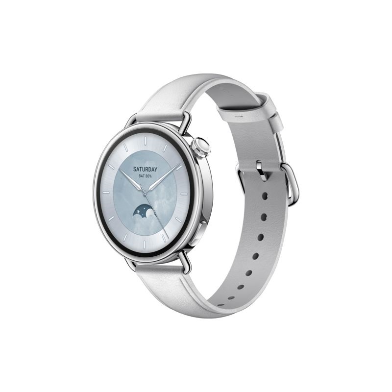Xiaomi BHR07VUGL Watch S4 41mm Leather Strap fehér okosóra