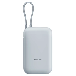 Xiaomi BHR9073GL 10000mAh (integrált kábel) kék power bank