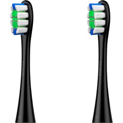 Oclean X / X PRO / Z1 / Flow / AIR / One 2db-os fekete plaque control fogkefe pótfej