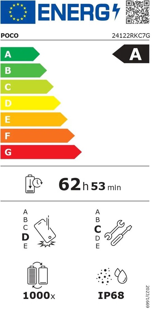 Xiaomi Poco F7 Ultra 6,67" 5G 12/256GB DualSIM sárga okostelefon
