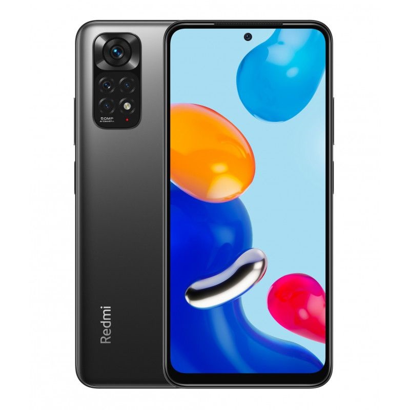 Xiaomi Redmi Note 11 6,43" LTE 4/128GB DualSIM Graphite Grey (szürke) okostelefon