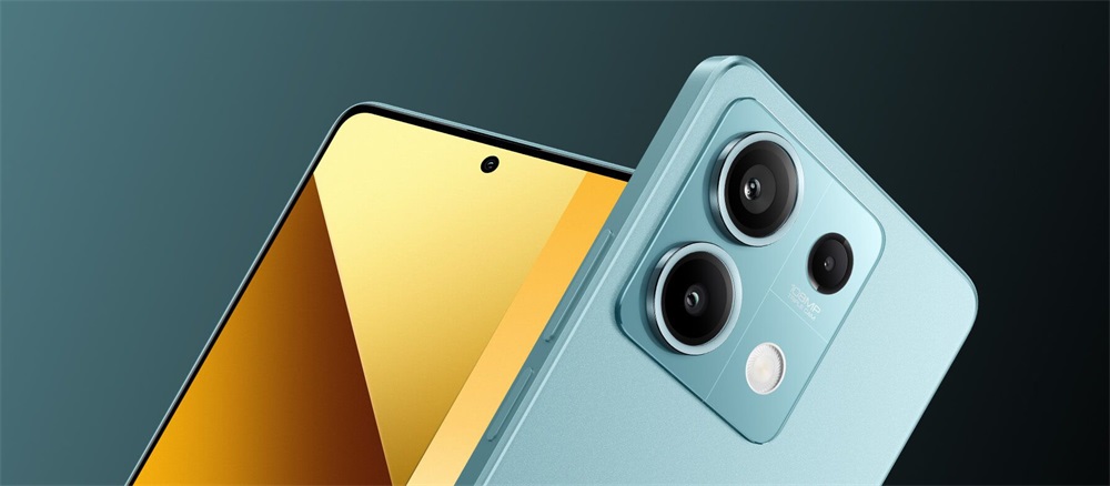 Xiaomi Redmi Note 13 6,67" 5G 8/256GB DualSIM zöldeskék okostelefon