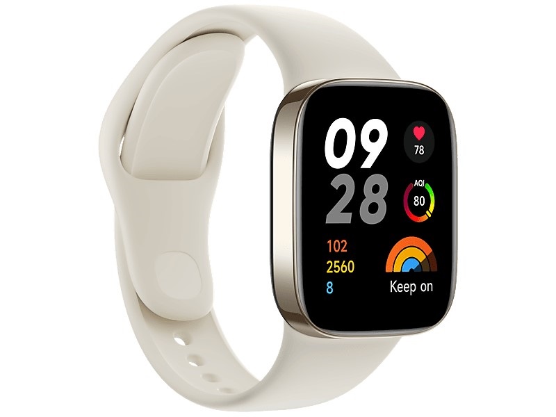 Xiaomi Redmi Watch 3 elefántcsont okosóra