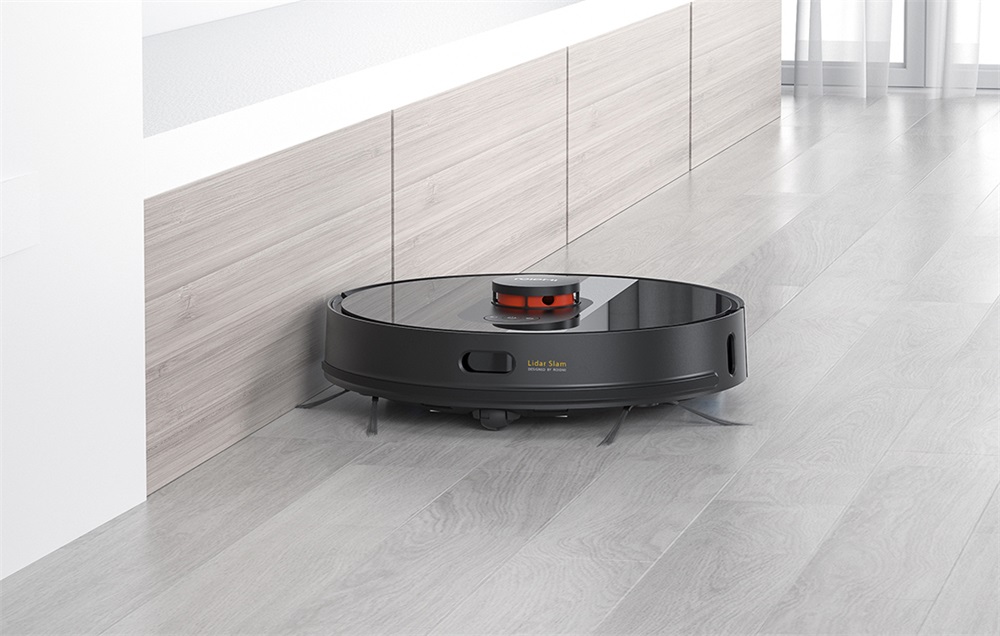 Roidmi Eve Plus fekete száraz-nedves takarítórobot