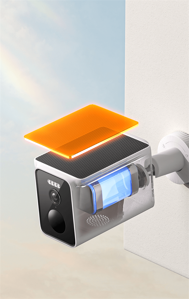 Xiaomi Solar Outdoor Camera BW400 Pro Set napelemes kültéri kamera