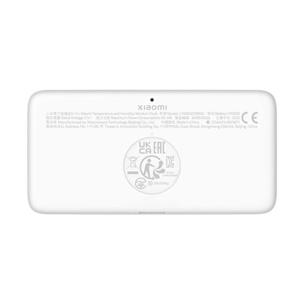 Xiaomi Temperature and Humidity Monitor Clock hőmérséklet-, és páratartalom mérő (Újszerű)