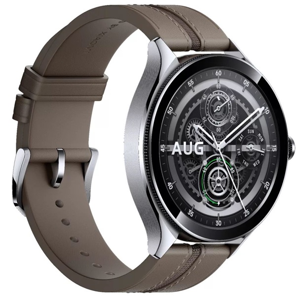 Xiaomi Watch 2 Pro 4G bőr szíjas ezüst okosóra (Újracsomagolt)