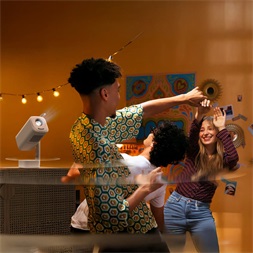 YABER T1 Pro Full HD 220AL mini WiFi krém projektor