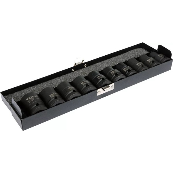 YATO Dugókulcs készlet gépi 1/2 col 10 részes 10-22 mm