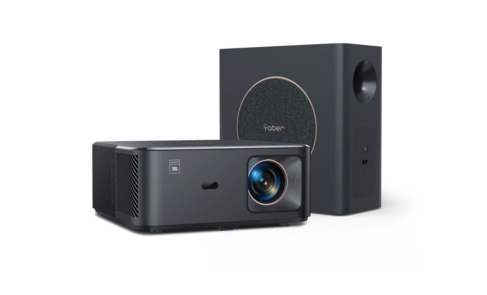 Yaber K2s Pro Full HD Google TV fekete smart házimozi projektor