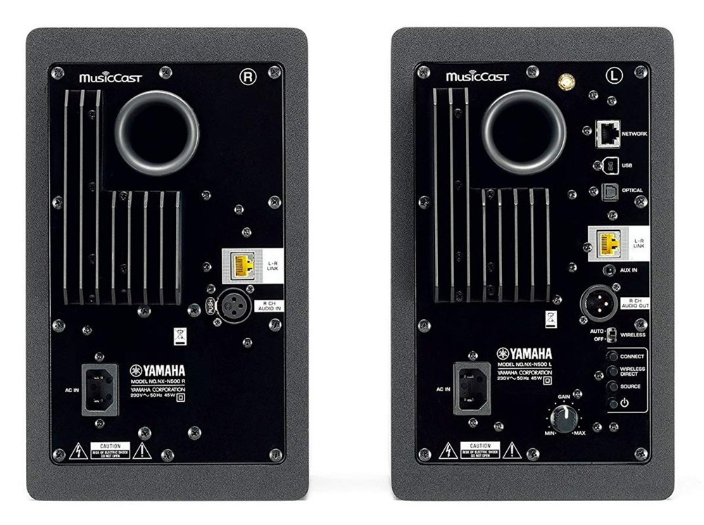 Yamaha NX-N500 BLK fekete hálózati aktív hangfalpár