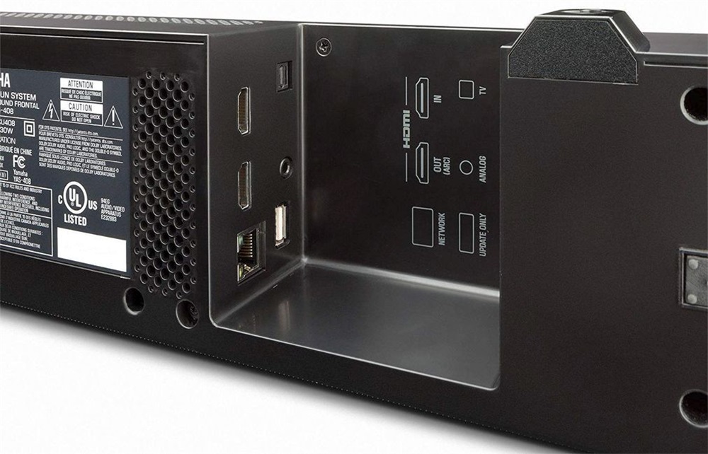 Yamaha YAS-408 BL Front Surround 2.1 fekete hangprojektor (Újracsomagolt)
