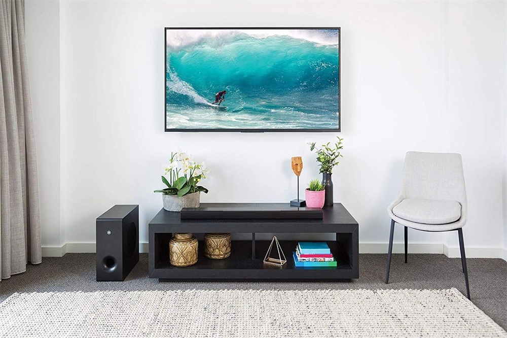 Yamaha YAS-408 BL Front Surround 2.1 fekete hangprojektor (Újracsomagolt)