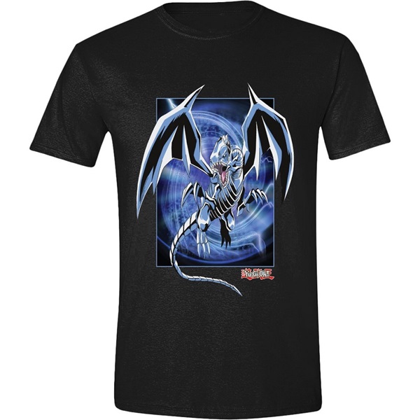 Yu Gi Oh! - Dragon mintás fekete póló, L méret