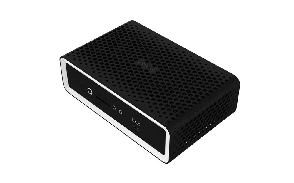 ZOTAC ZBOX-CI645NANO-BE (i5-1135G4/2x SO-DIMM DDR4/1x SATA) mini Intel barbone asztali PC