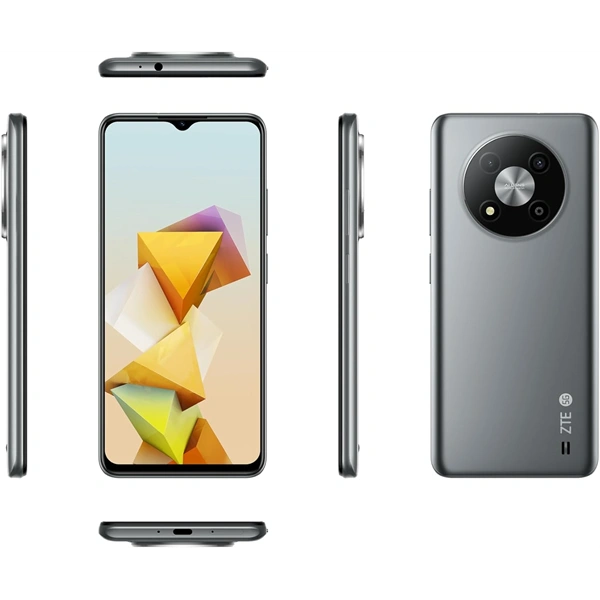 ZTE Blade A73 6,52" 5G 4/128GB DualSIM szürke okostelefon
